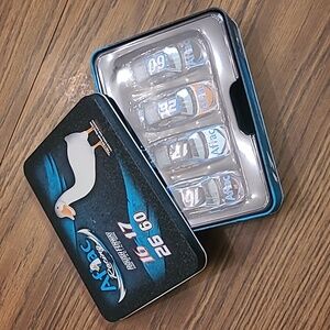 2007 Roush Fenway Racing Aflac 4 Pack Tin 1:64 scale NASCAR Diecast Cars!!!!